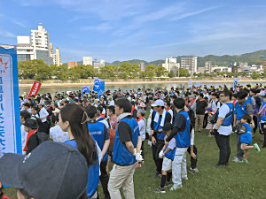 平成31年度「クリーン太田川」に参加しました。